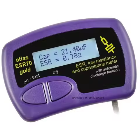 ESR70 Atlas ESR+passive component analyzer 0-40ohm 1uF-22000uF measuring range electronic test equip