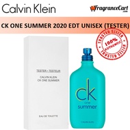 Calvin Klein cK One Summer 2020 EDT for Unisex Men Women (100ml Tester) Eau de Toilette CalvinKlein cKOne cK1 1 [Brand New 100% Authentic Perfume/Fragrance]