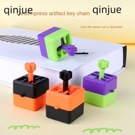 QINJUE Transmission Keychain Toy, Manual Decompression Toy Carrot Gear Handle, Finger Toy Gear Shift