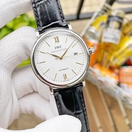 IWC IWC IWC Wave Fino Fully Automatic Mechanical watch Birthday Gift Gift Calendar Men's watch Wrist