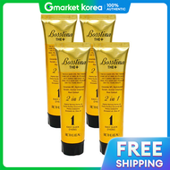 Bostina Season 2 The Plus Hair Dye 3 Wine Brown 4pcs Gray Coverage Self Hair Root Dye Body