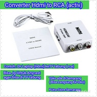 HDMI to RCA active Converter Hdmi to RCA Converter