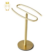 1 PCS Gold Hand Towel Holder Stand Tower Bar for Bathroom Vanity Stainless Steel Towel Bar Rack Stand