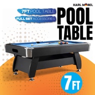 Pool Table 7ft Meja Pool billiard American table Snooker set pool meja murah full set cue