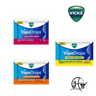 Vicks VapoDrops - Orange/ Honey Lemon/ Berry