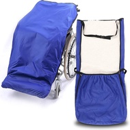 [Homyl478] with Zipper Wheelchair Blanket Lining Multipurpose Wearable Footmuff Lightweight Non Slip for Disabled Elders Adults