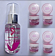 toner + night cream justmine beauty - justmine beauty - justmine ecer