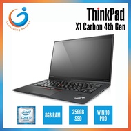 Lenovo Thinkpad X1 Carbon 4th Gen / i7-6600U / 16GB RAM / 256GB SSD / Windows 10 Pro [Refurbished]