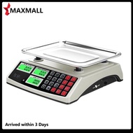 40kg/1g Commercial Price Scale LCD Digital Display Food Produce Scale Waterproof Electronic Small Sc