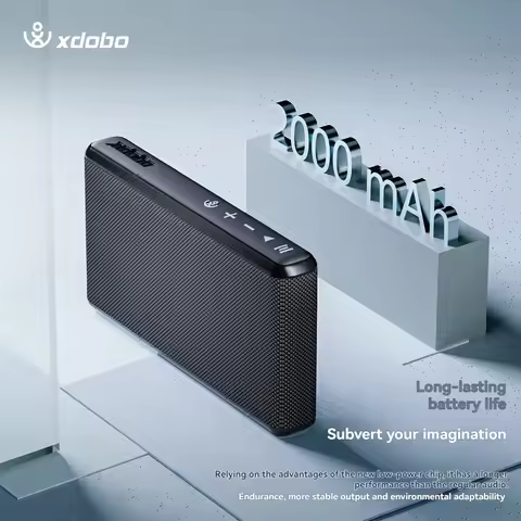 XDOBO X8 Air Mini Portable Bluetooth Speaker Long-Lasting Battery Life Dual Magnetic Speakers Suppor