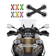 Creative and Funny Shoelaces Car Sticker 3D stereo stickers For BMW R1250GS R1200GS R1300GS ADV F850