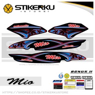 STRIPING MIO SPORTY FLOWER STICKER/ OLD MIO FLOWER STICKER/