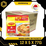 MAGGI Noodles Curry Flavour 12 X 5 X 77G (60 PACKETS)