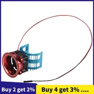 Motor Heatsink Cover+Cooling Fan for  A959-B 144001 124019  1/8 1/10 RC Car 540 550 3650 Size Motor 