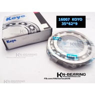 Ball Bearing KOYO 16007 16004 16003 16005 16001 16002 Round No Lid