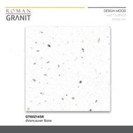 Roman Granit 60x60/dVancouver Bone/Keramik Lantai Teraso/Granit Lantai