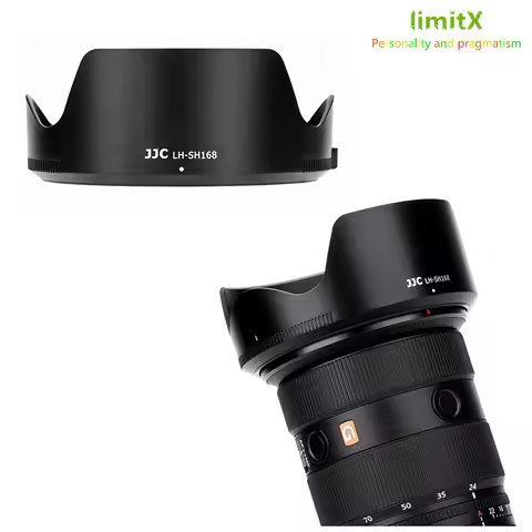 SH168 Reversible Bayonet Lens Hood Petal For Sony FE 24-70mm F2.8 GM II Lens SEL2470GM2 on A1 A9 III