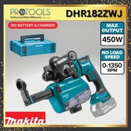 MAKITA DHR182ZWJ 18 mm (1116) 18V CORDLESS COMBINATION HAMMER WITHOUT BATTERY AND CHARGER