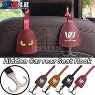 【Toyota Alphard】Car Seat Back Hook Backrest Metal Hook Hidden Car Hook Sports Seat Hook for Alphard 