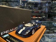 吉華＠ 1/43 Peako 33806 De Tomaso P72 Midnight Blue Metallic