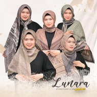 terlaris Hijab Jilbab Jumbo Syar'i 140 x 140 cm motif Lunara series //