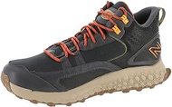 New Balance Men's Fresh Foam X Hierro V1 Mid-Cut Trail Running Shoe, Black/Magnet/Hot Marigold, 14