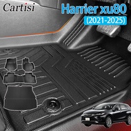 3D Car mat Harrier xu80 (2021-2025) Car Mat car floor mat 3D foot mat carpet TEP rubber trunk mat bo