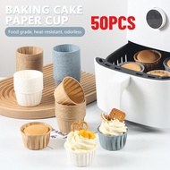 50pcs Cupcake Liner Paper Cups Oilproof Cupcake Liner Baking Cup Baking Muffin Liner for Party Weddi