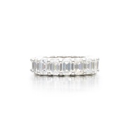 Platinum and 8.65ct Diamond Eternity Ring