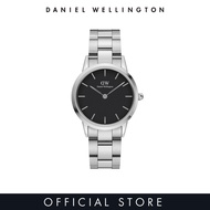 [2 Years Warranty] Daniel Wellington
 Iconic Link Watch 28/32mm Black - Silver - DW Watch for women 