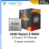 [ AMD RYZEN 5 5600 ] 4.4GHZ 32MB Cache Processor With AM4 Mobo Combo