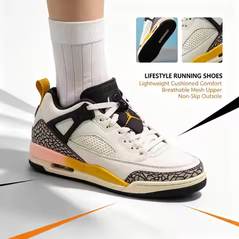 Nike Women's Jordan Spizike Low (Gs) Sports Fashionable Cushioning Comfortable Wear-Resistant Basket