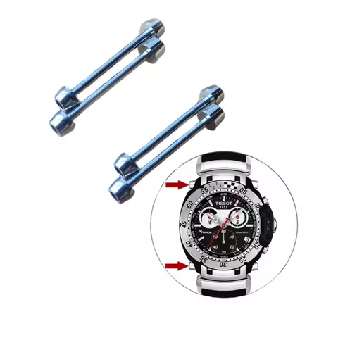 steel screwtube ear for Tissot T-Sport T011 T027 automatic watch