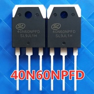 2pcs Original Transistor Mosfet 40N60 40N60NPFD 60N60FD1 40N60FD2 TO-3P 600V 40A IGBT for Inverter W