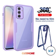 KK Samsung A24 2023 360 Transparent Casing For Samsung Galaxy A24 A23 A13 24A  A 24 SamsungA24 4G Ph