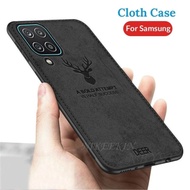 A22 A32 A12 A02S A42 A52S A72 Deer Cloth Case For Samsung