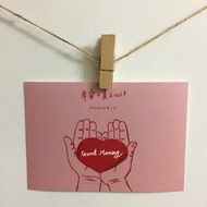 《藝之魚》早安，美之心 卡片 明信片 --C0041