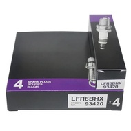 4/6PCS Ruthenium Spark Plug 93420 LFR6BHX for Volvo S60 V70 XC60 XC70 S40 V50 C30 Subaru Forester Le