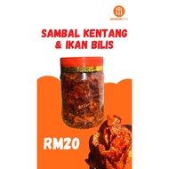 Sambal Kentang &amp; Ikan Bilis