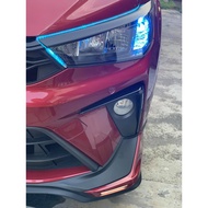 (FREE POS ) Car Signal Led DRL Ultra-thin flow light strip Flowing light bar headlight fog bezza sag