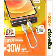Moxom MX-CB128/CB127 60W/30W Cable Fast Charging Cable 60W Type C to Type C Cable 30W Type C to IP /