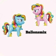 3D pony foil balloon Birthday balloon/