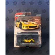 Majorette Collection 2005 Chevrolet Corvette C6R Yellow – Metal Body Rubber Wheels