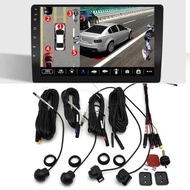 360° 360 HD Camera Rear/Front/Left/Right, 8-Core Car Panoramic Accessories, Radio