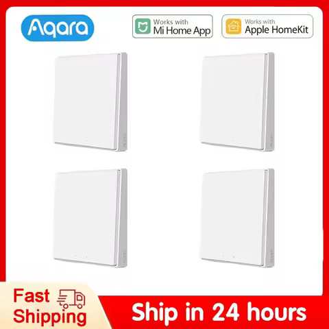 Aqara Smart Wall Switch D1 Zigbee Wireless Key Light Button Wifi Remote Control Aqara Opple Switch S