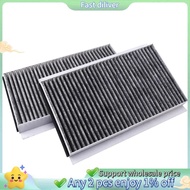 2Pcs Cabin Air Filter 64319171858 for 5 6 E60 E61 E63 E64 520D 523I 525I 530D 535D 545I 550I 630I 65