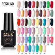 ( A004 - A058 ) ROSALIND GEL NAIL GEL POLISH UV LED 7ml GLASS BOTTLE