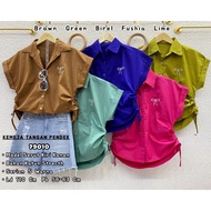 KATUN KEMEJA NEW FZ WOMEN'S SHORT-SLEEVED SHIRT 79010 STREET COTTON BESTSELLER