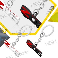 3D Metal Car Keychian Z06 505HP Logo Keyring Key Rings Holder For Corvette C6 Camaro Cruze Lacetti A