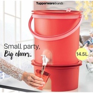 Tupperware Water Dispenser LARGE 14.5L / bottom Canister 7L 大水桶 大水壶 装水水桶 大容量水壶